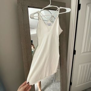 BEBE white dress